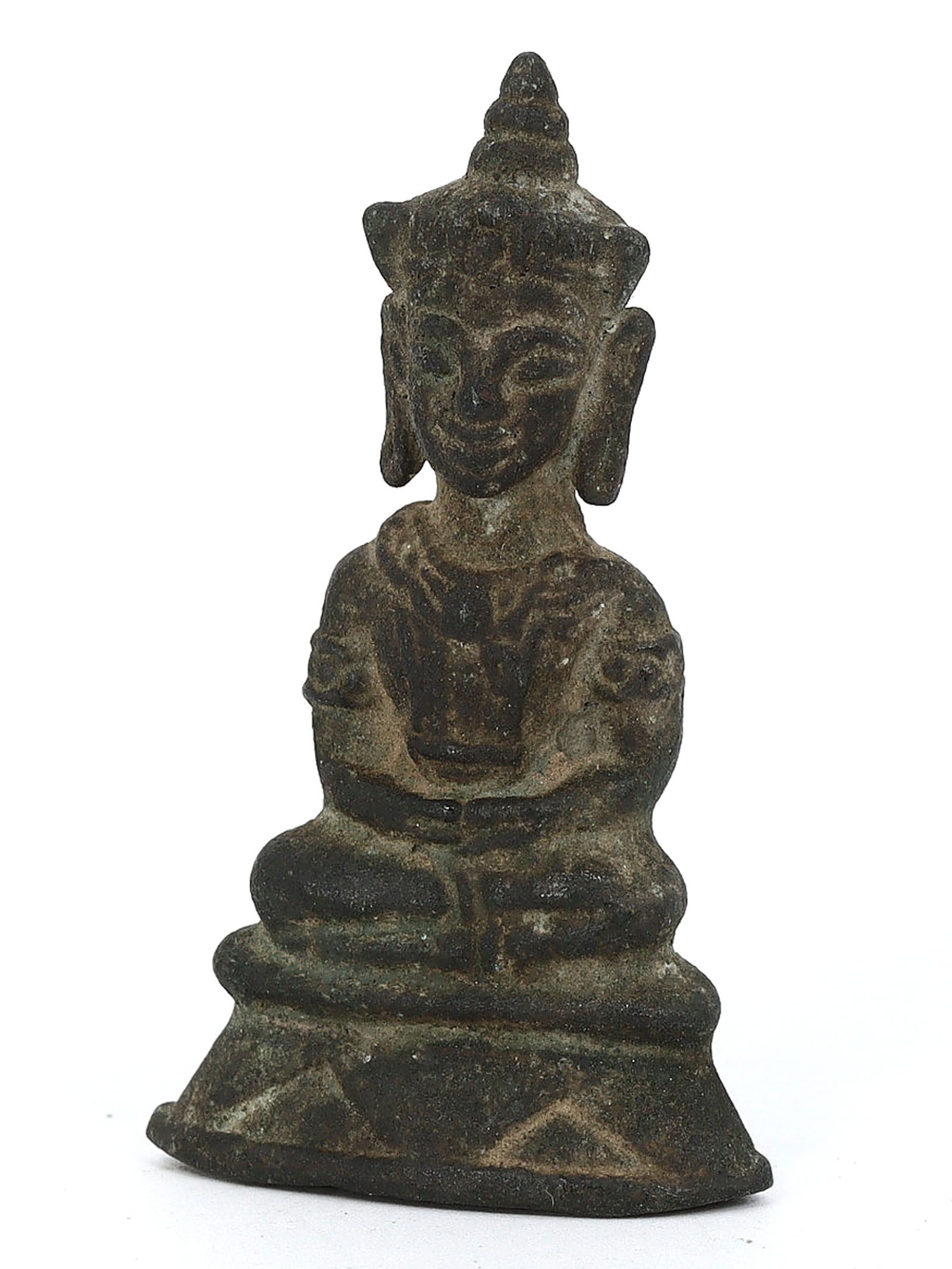 Southeast Asian Bronze Deity Figure, Ayutthaya Style, 15th-17th Century AD (1 of 3)
