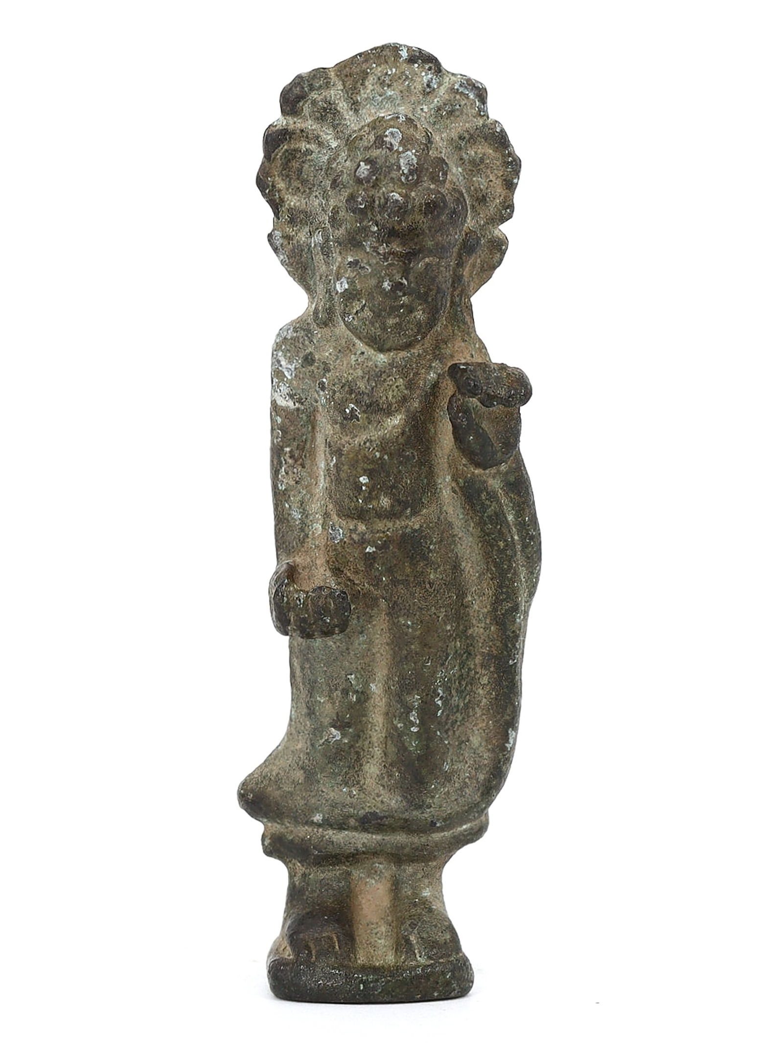 Asian Cultural Bronze Votive Figure, 17th-18th Century (1 of 3)