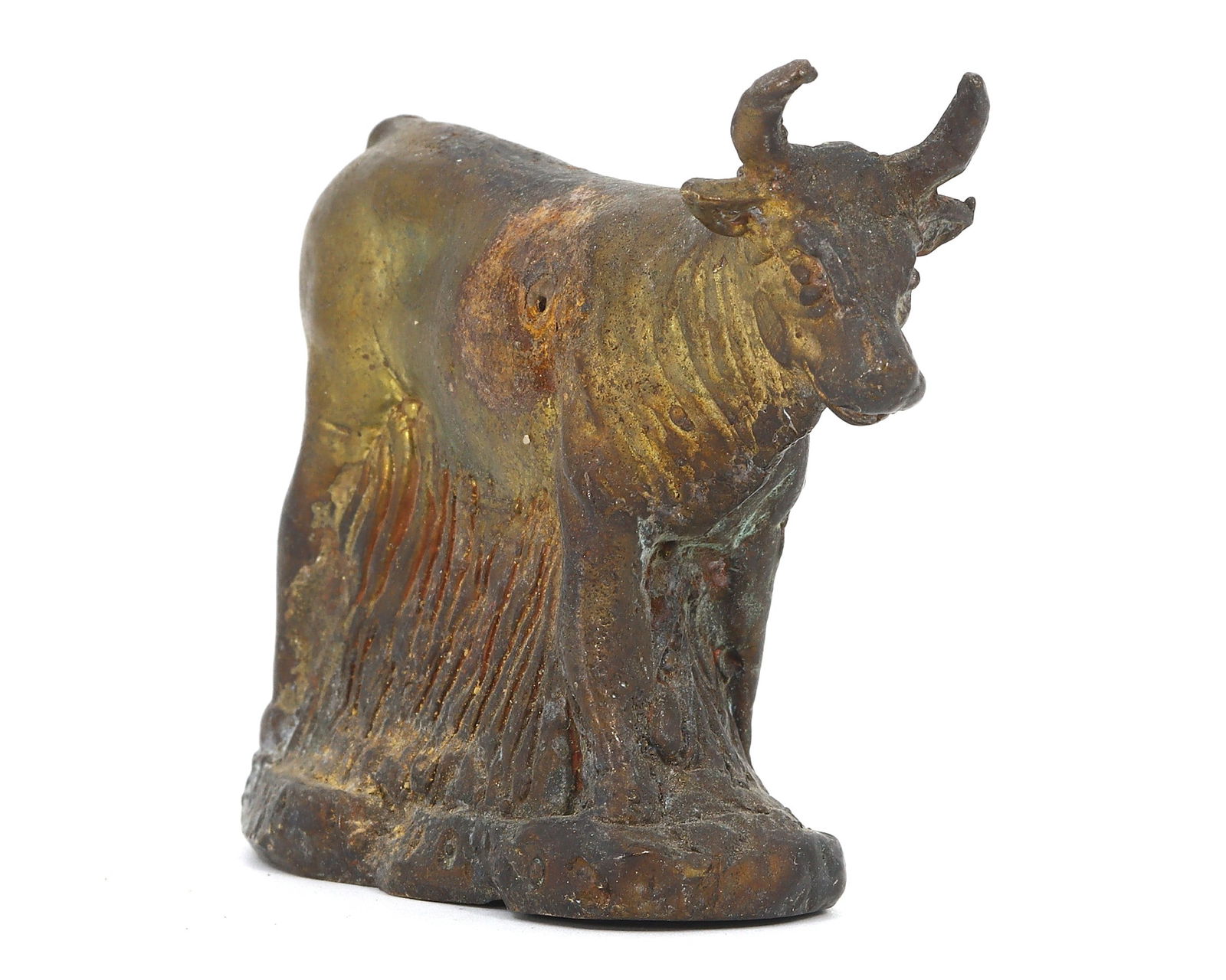 Southeast Asian Brass Bull Figurine (15th-17th Century) (1 of 5)