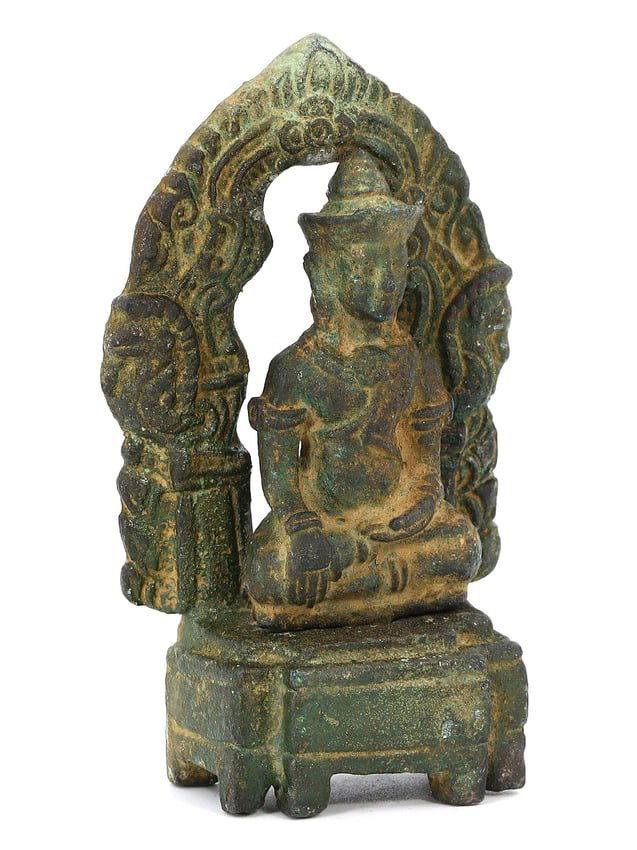 Southeast Asian Bronze Deity Statuette, 17th-18th Century (1 of 3)