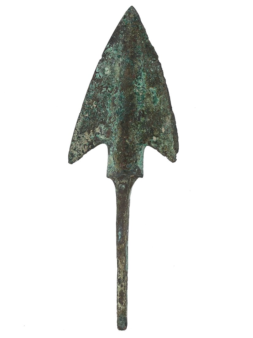 Ancient Elamite Middle Period Bronze Arrowhead, 1500-1100 BC (1 of 3)