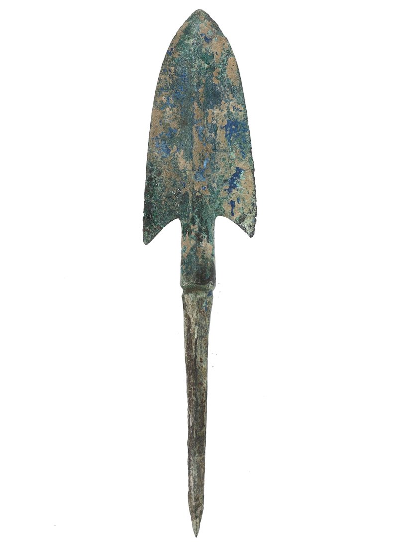Ancient Elamite Middle Period Bronze Arrowhead, 1500-1100 BC (1 of 3)