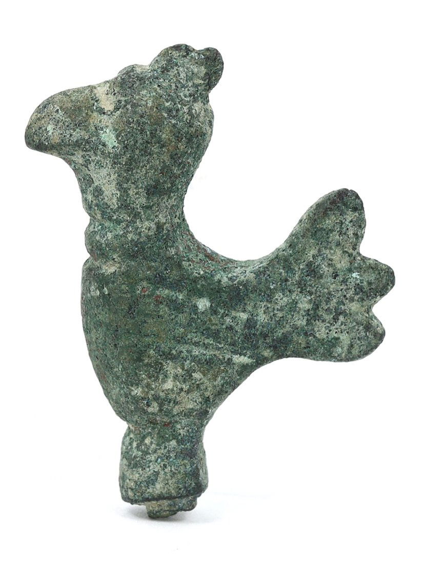 Ancient Roman Bronze Cockerel Sculpture, 1st-4th Century AD (1 of 4)