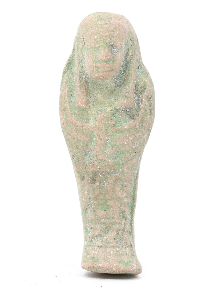 Ancient Egyptian Faience Ushabti, 20th-18th Century BC (1 of 5)