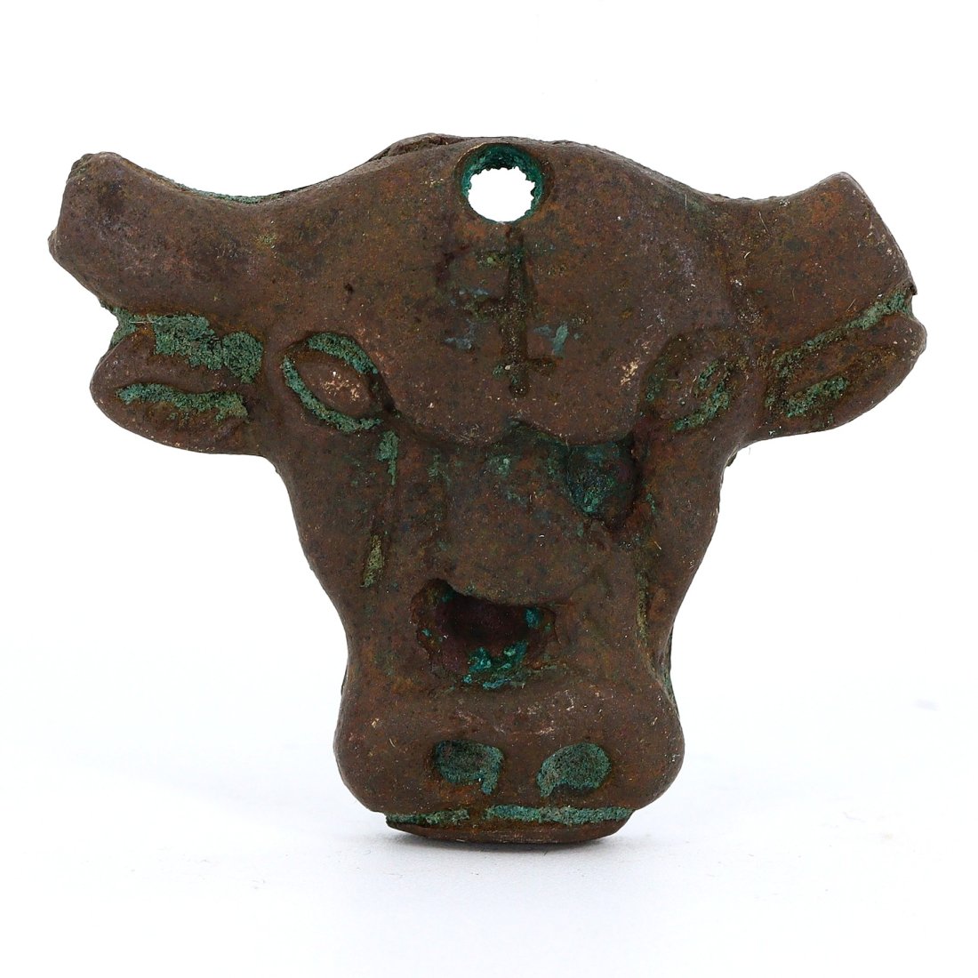 Ancient Bronze Bull Amulet from Near East (1200-800 BC) (1 of 3)