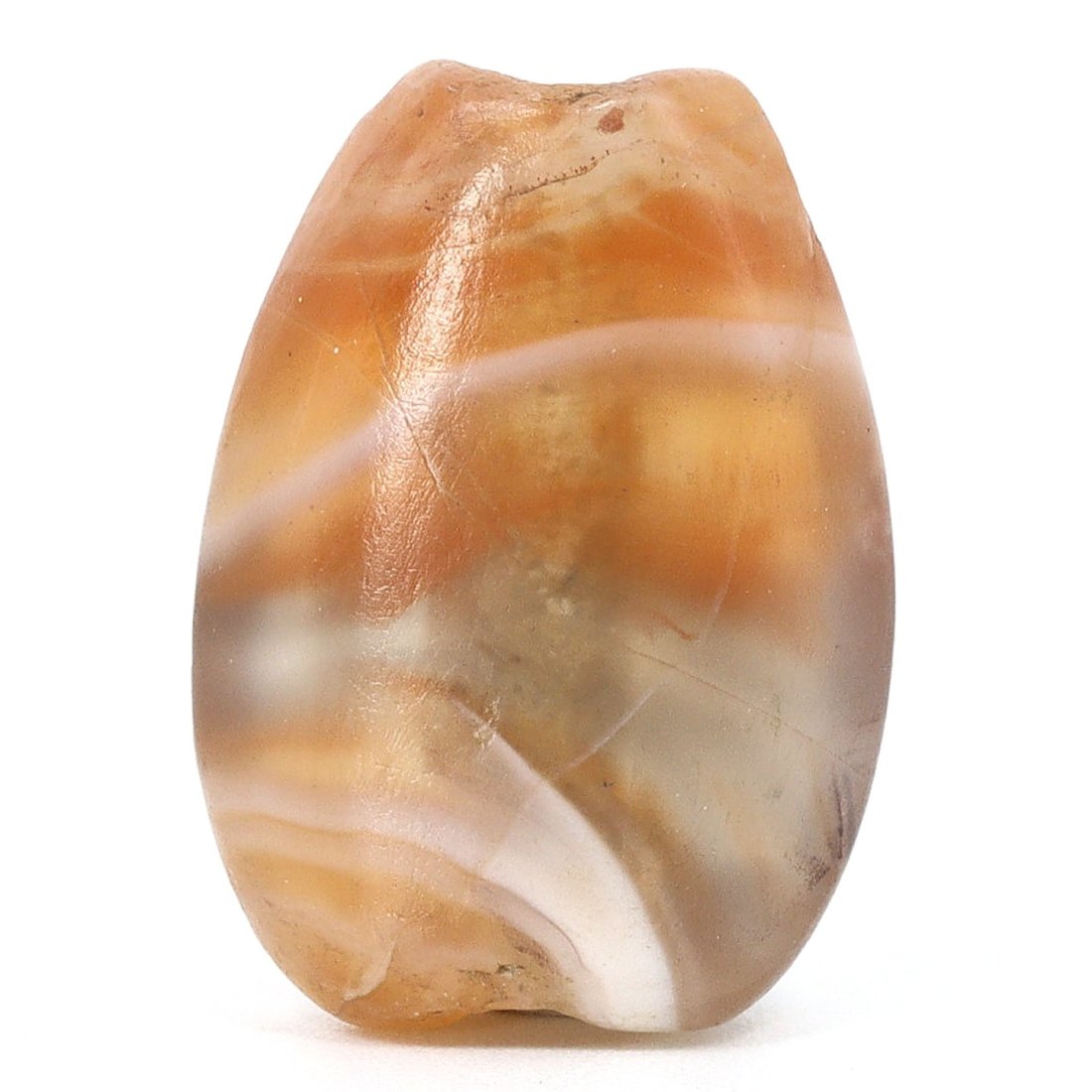 Ancient Roman Era Egyptian Banded Agate Pendant Beads (1 of 3)