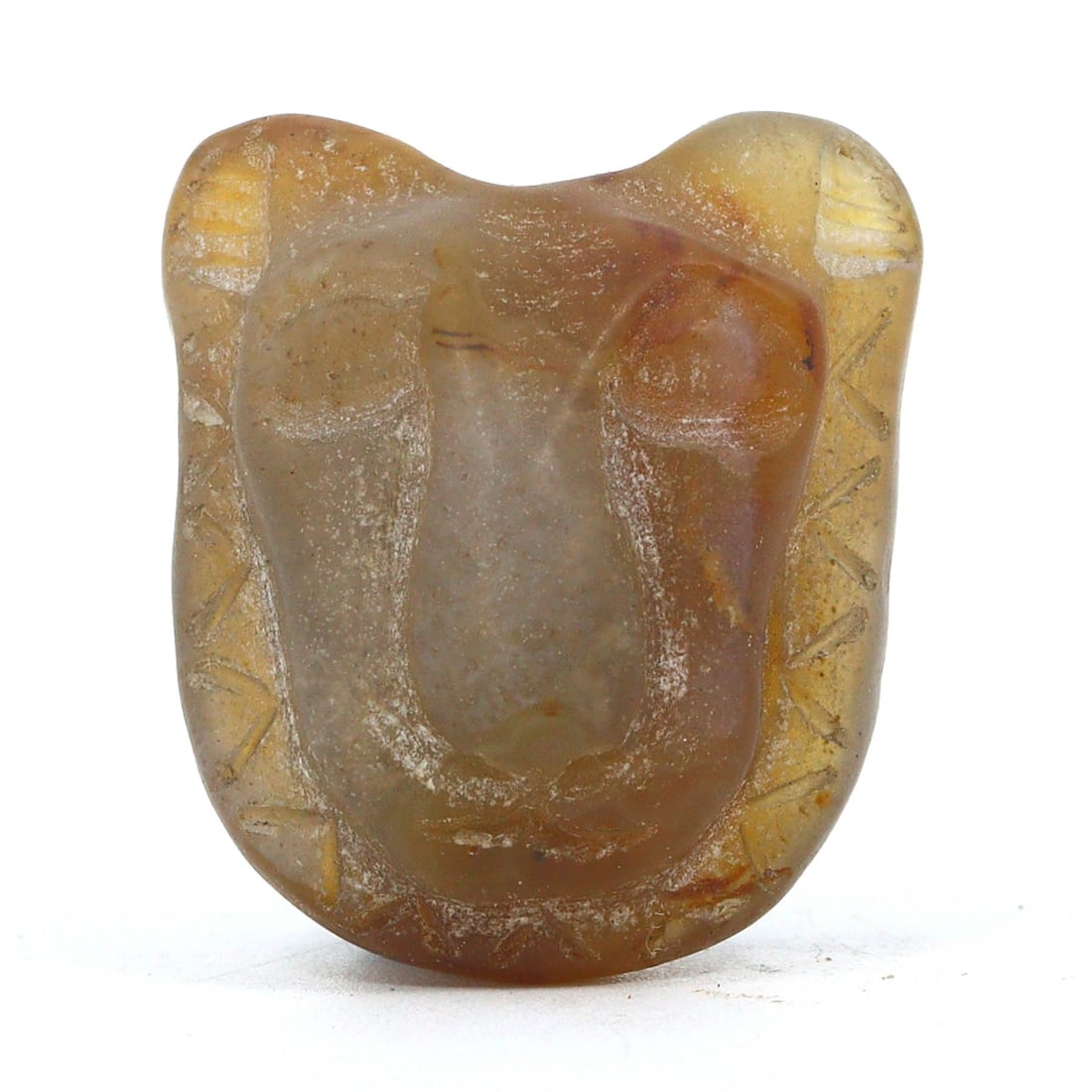 An Ancient Egyptian Talisman of Protection, Lion Amulet (1 of 2)