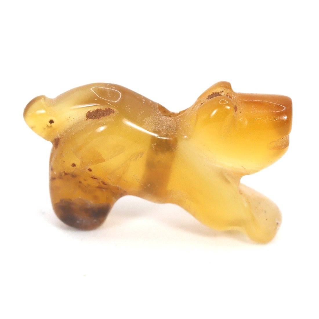 Ancient Bead Carnelian Amulet: Gods and Animals (1 of 2)