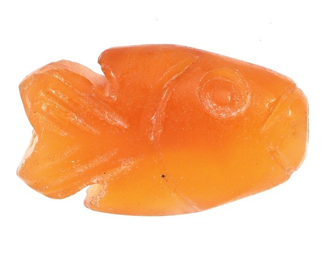 An Ancient Carnelian Fish Amulet, Near Eastern, Circa 1st Millennium BCE (1 of 2)
