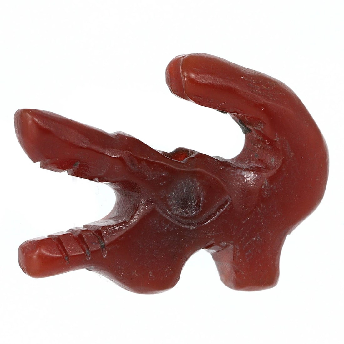 An Ancient Egyptian Crocodile Amulet, New Kingdom, ca. 1550-1070 BCE (1 of 3)