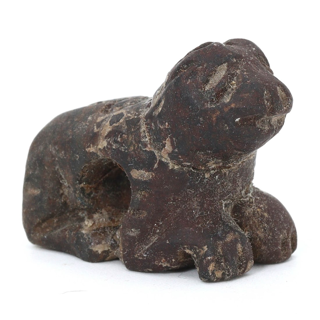 An Ancient Near Eastern Stone Lioness Amulet, 1st Millennium BCE (1 of 3)