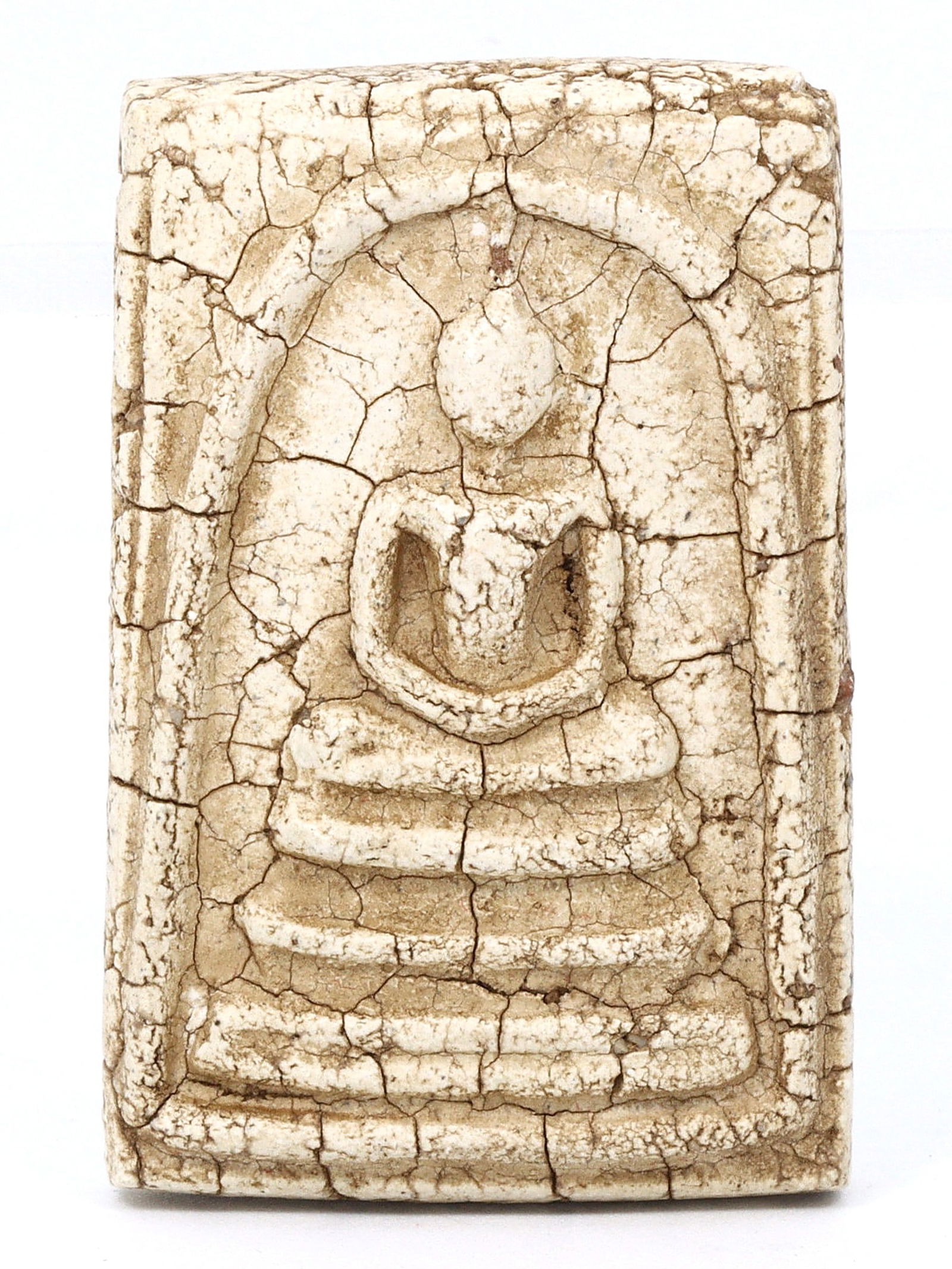 An Antique Southeast Asian Terracotta Votive Tablet, 19th Century (1 of 2)
