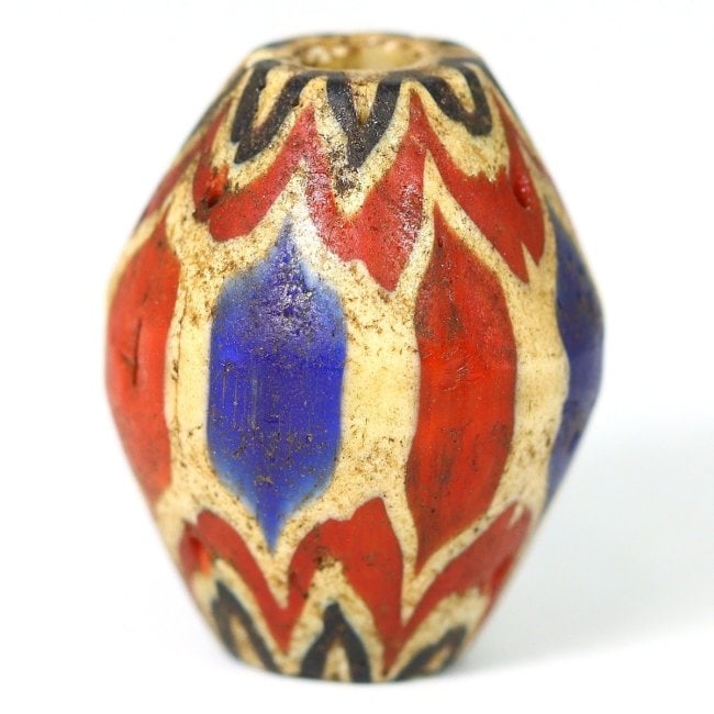 An Antique Venetian Chevron Bead, 17th-18th Century (1 of 3)