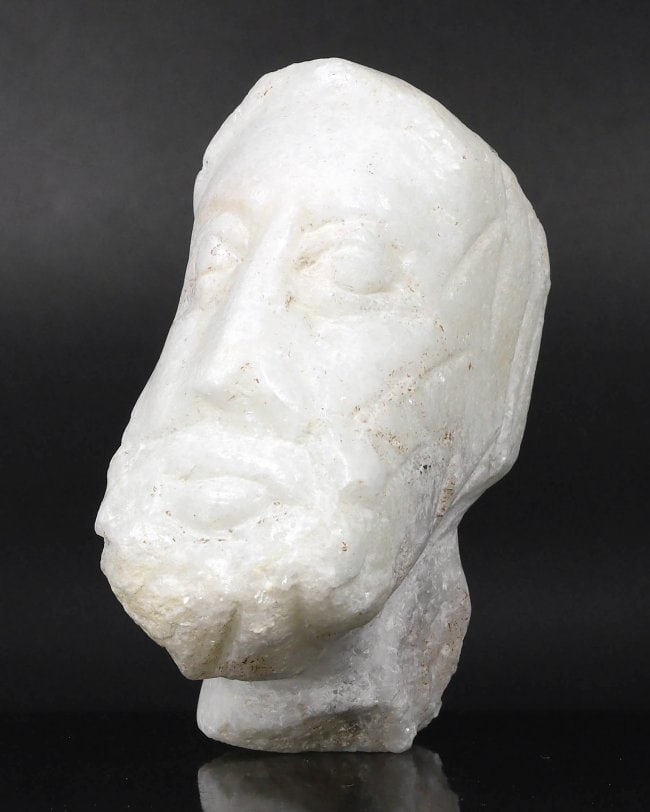 An Antique Marble Bust, Likely Greco-Roman or Renaissance, 1st-4th Century AD or 14th-17th Century (1 of 6)