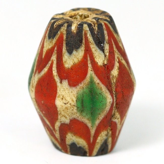 An Antique Venetian Chevron Bead, 17th-18th Century (1 of 3)
