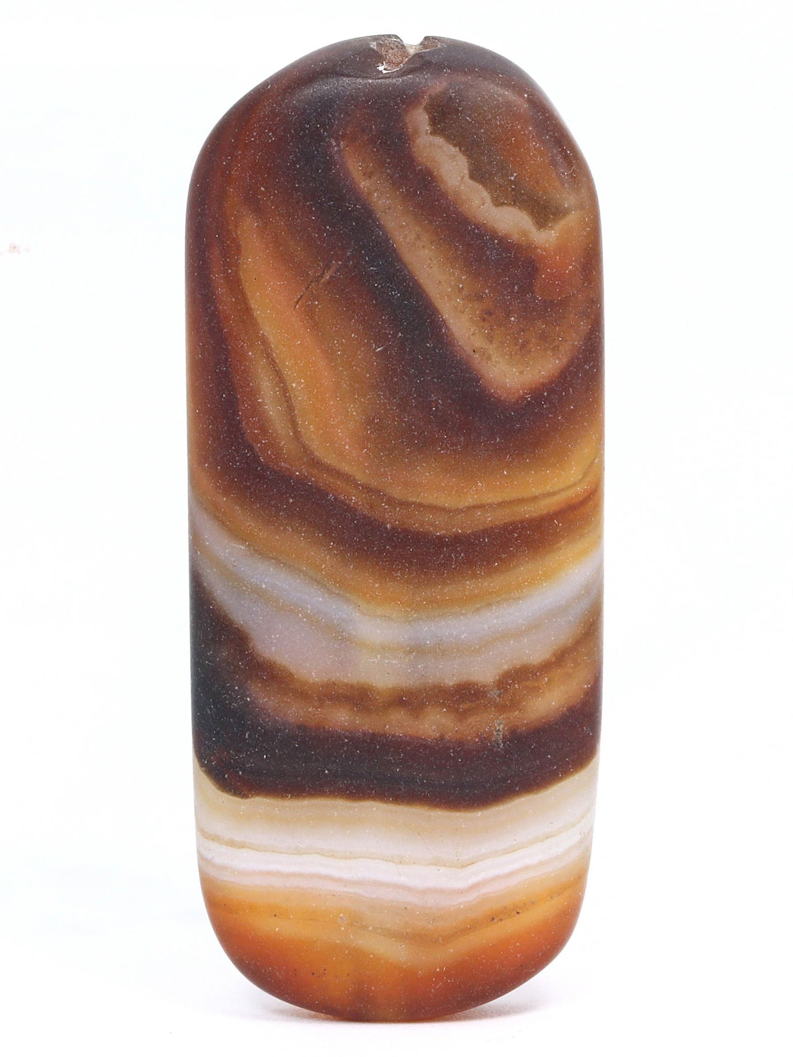 An Antique Carnelian Bead, Idar-Oberstein, 17th–19th Century CE (1 of 2)