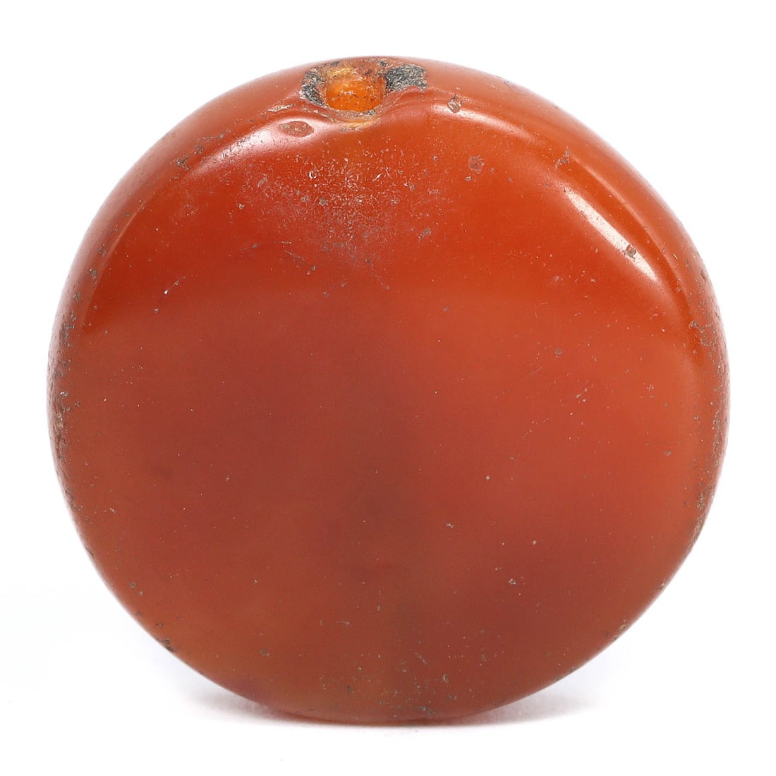 An Antique Carnelian Bead, Idar-Oberstein, 17th–19th Century CE (1 of 2)