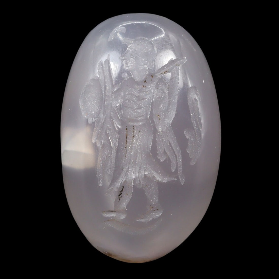 An Ancient Sasanian Amethyst Stamp Seal, c. 224–651 CE (1 of 1)