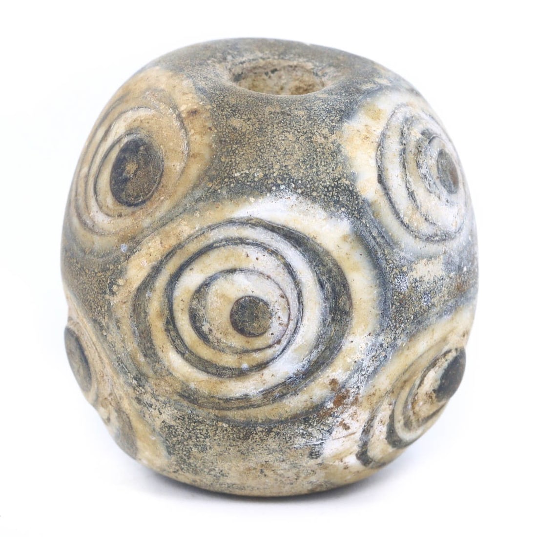 An Ancient Chinese Warring States Glass Bead, c. 475-221 BCE (1 of 1)