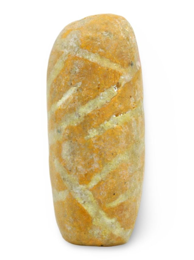 An Ancient Neolithic Era Striped Stone Bead, Circa 4th Millennium BCE (1 of 3)