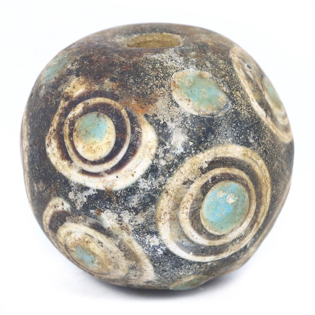 An Ancient Chinese Warring States Glass Bead, c. 475-221 BCE (1 of 1)