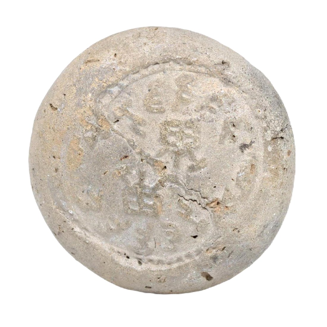 An Ancient Indus Valley Terracotta Stamp Seal, Circa 3300-1300 BCE (1 of 1)
