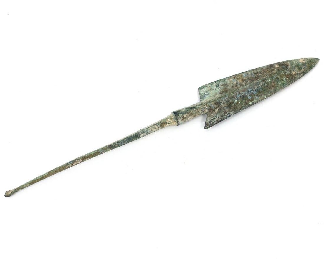 An Ancient Luristan Bronze Spearhead, circa 1200-800 BCE (1 of 1)