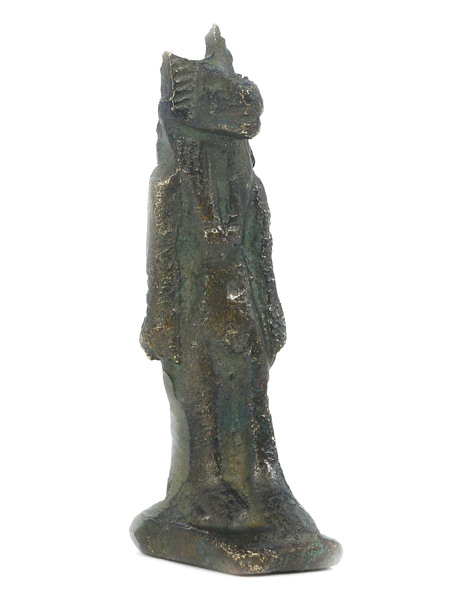 An Ancient Egyptian Bronze Statue of Bastet, Late Period to Ptolemaic Period (1 of 4)