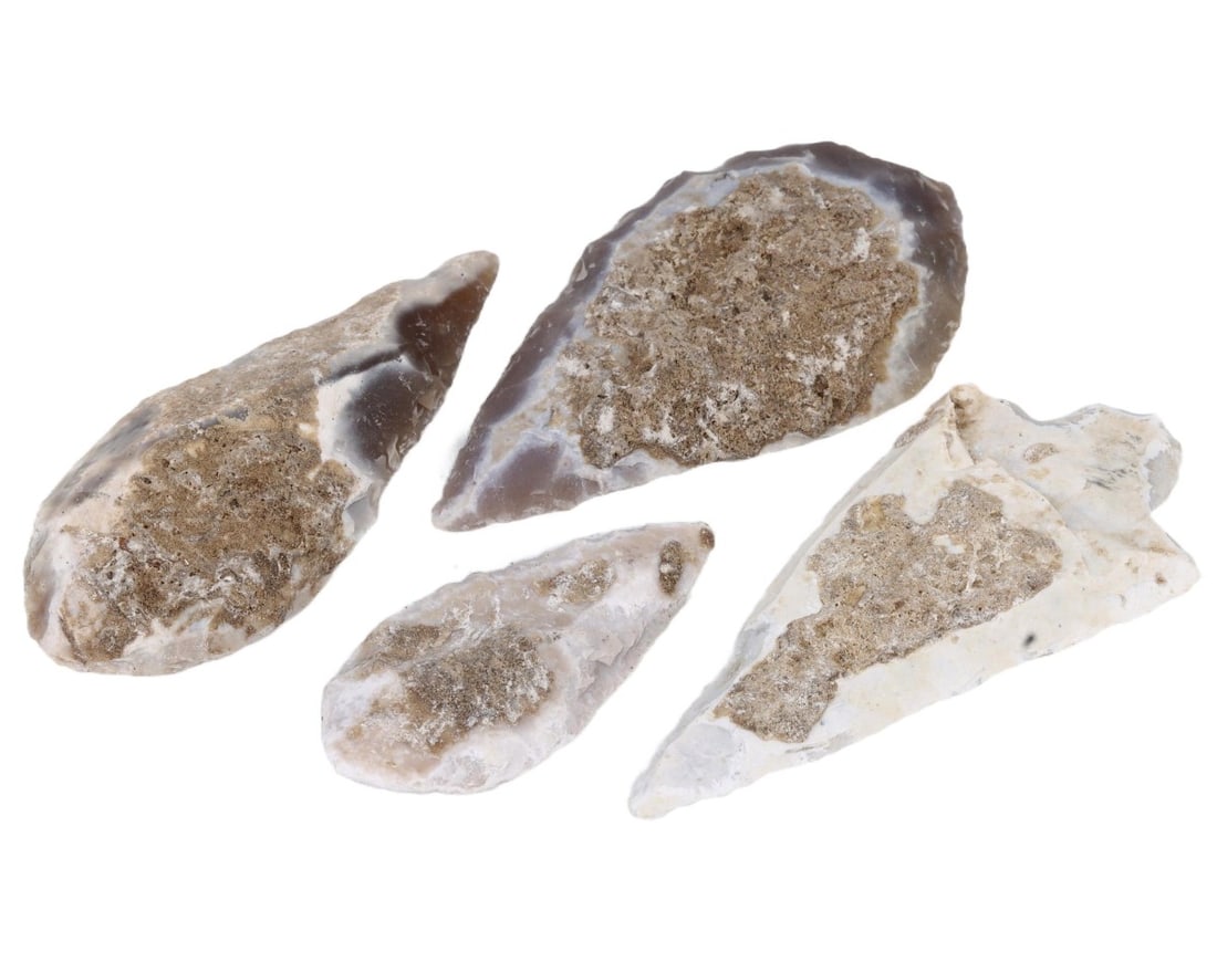 Collection of  Neolithic Sahara Flint Arrowhead Collection, c. 10,000-4,500 BCE (1 of 1)