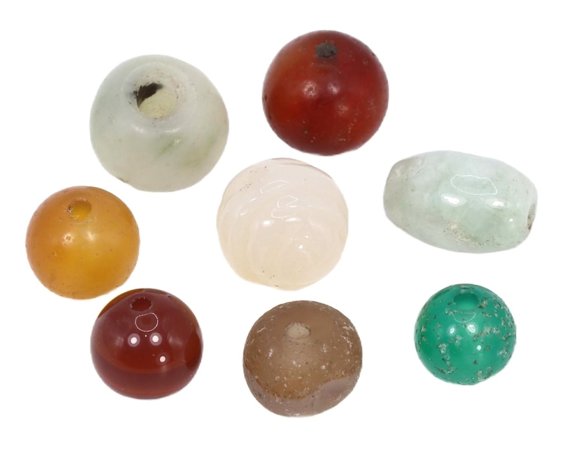 Antique Tibetan Gemstone Bead Collection, Early 20th Century (1 of 1)