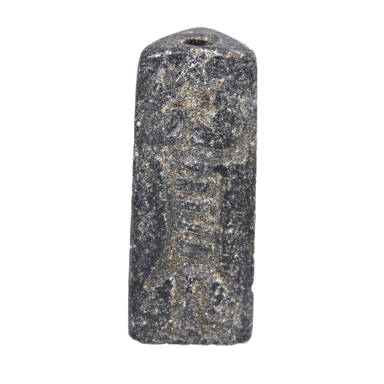 An Ancient Near Eastern Steatite Three-Sided Stamp Seal, c. 1200-800 BCE (1 of 2)