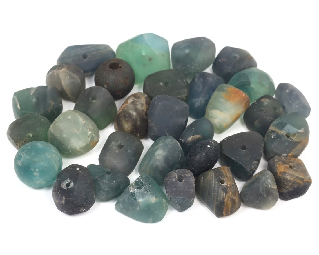 Collection of Ancient Mauryan Empire Crystal Beads, c. 322-185 BCE (1 of 1)