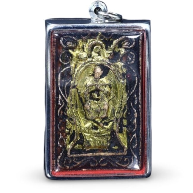 A Vintage Thai Buddhist Amulet, 20th Century (1 of 3)