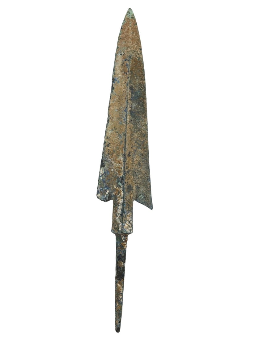 An Ancient Luristan Bronze Spearhead, circa 1200-800 BCE (1 of 1)