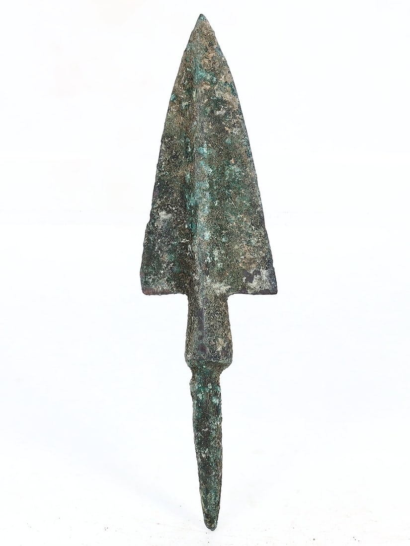 An Ancient Luristan Bronze Spearhead, circa 1200-800 BCE (1 of 1)