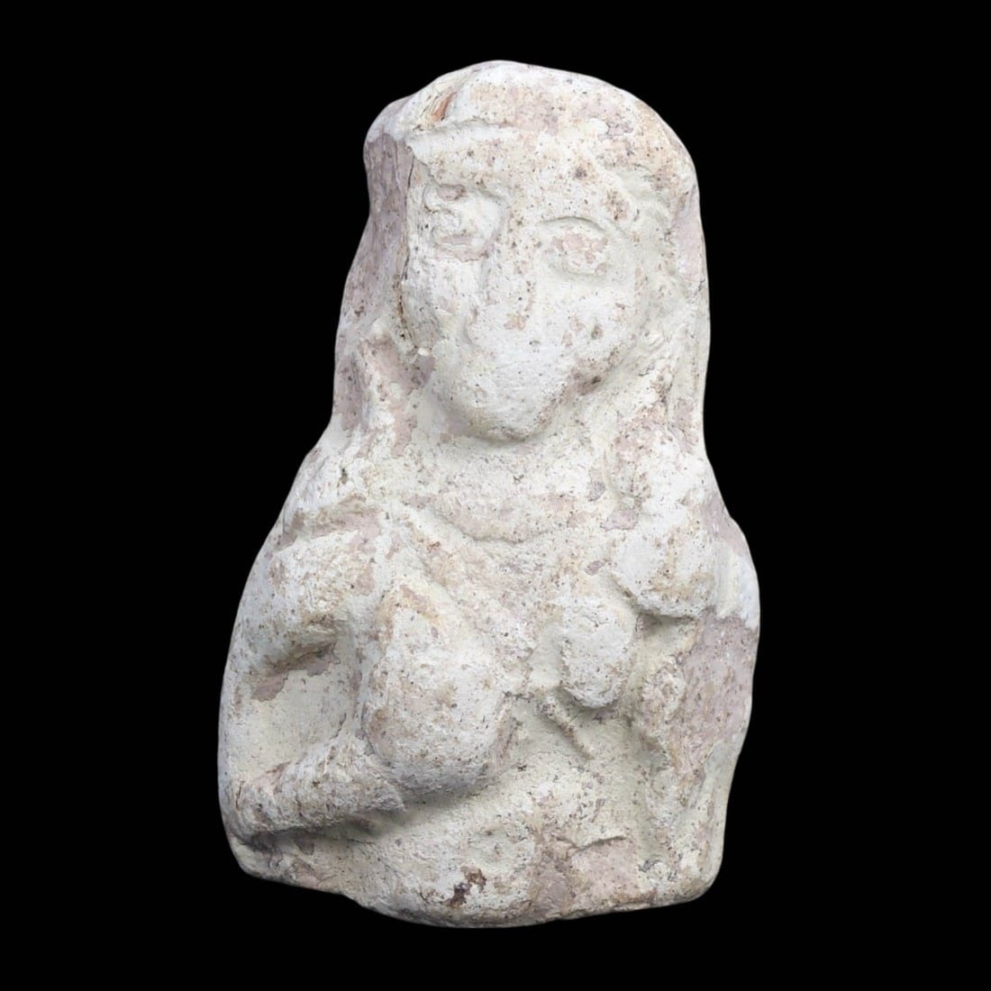 An Ancient Gandharan Terracotta Bust, c. 1st-5th Century CE (1 of 1)