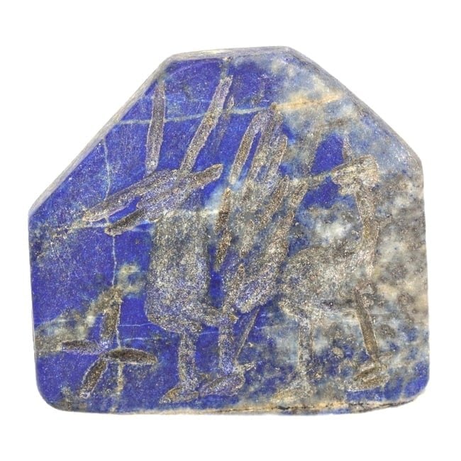 An Ancient Mesopotamian Lapis Lazuli Ritual Amulet, Neo-Assyrian Period, c. 911-609 BCE (1 of 1)