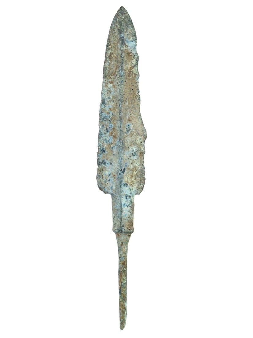 An Ancient Luristan Bronze Spearhead, circa 1200-800 BCE (1 of 1)