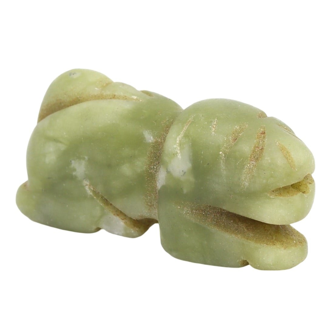 Ancient Coptic Egyptian Serpentine Jade Amulet (1 of 1)