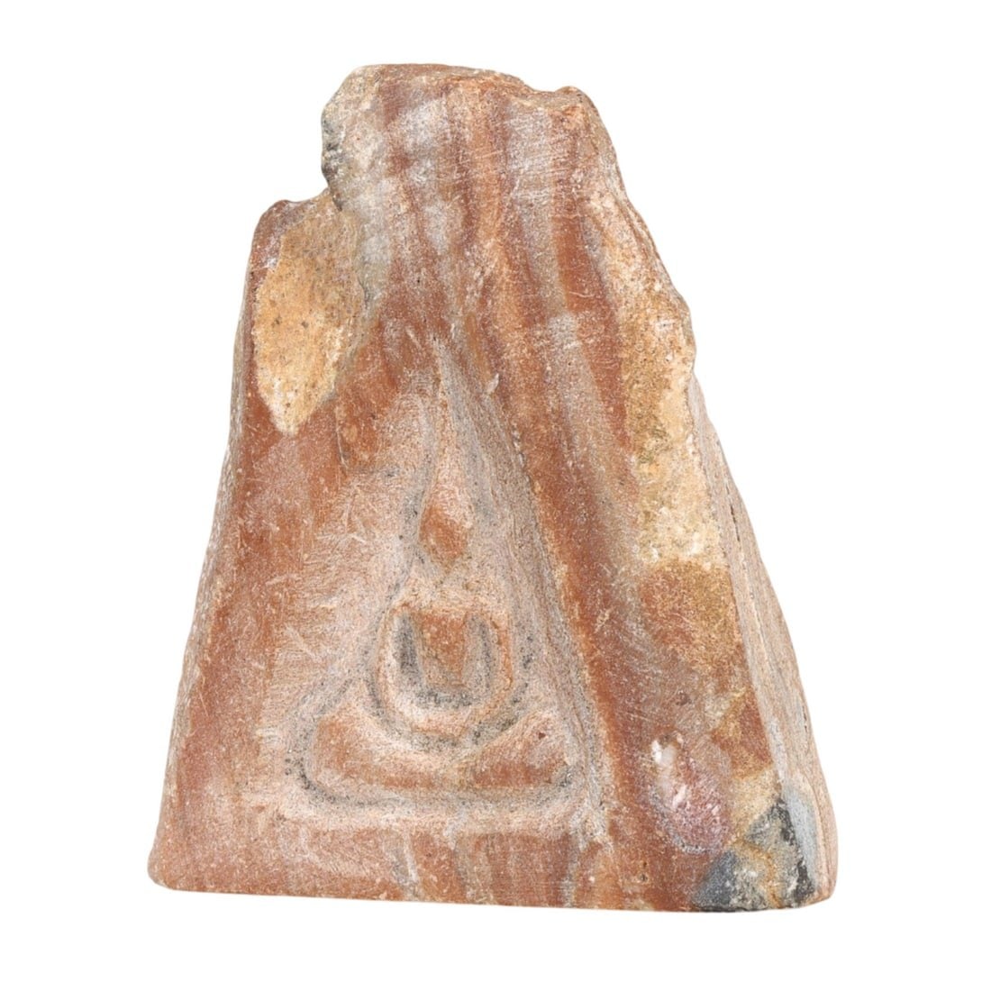 Antique Indo-Himalayan Thai Folk Art Stone Carving Buddha Sculpture (1 of 1)