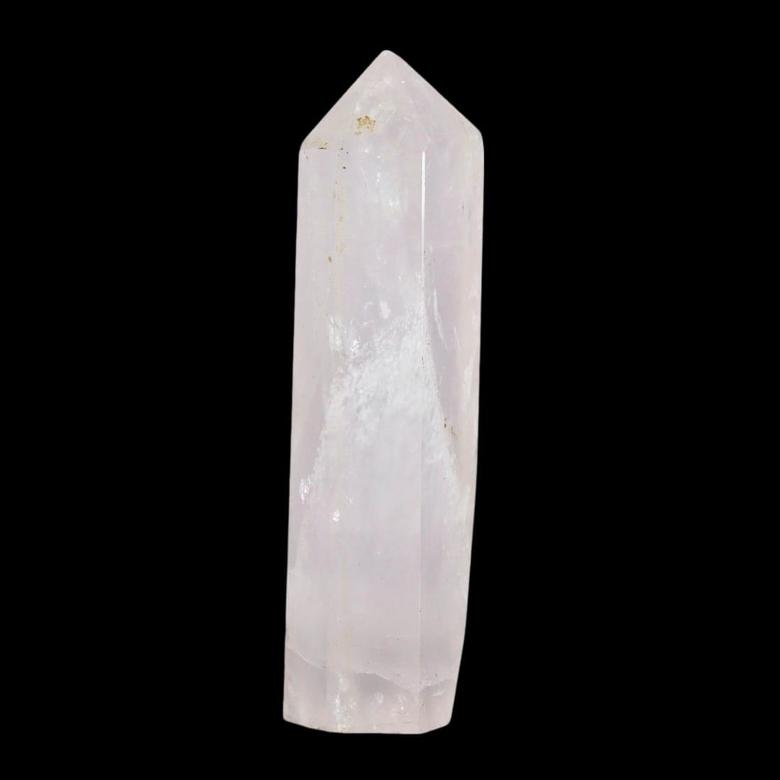 Natural Mineral Specimen Brazilian Quartz Rose Quartz Obelisk (1 of 2)