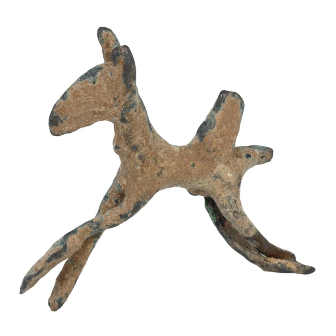 Ancient Tribal Luristan Bronze Horse Figurine (1 of 1)