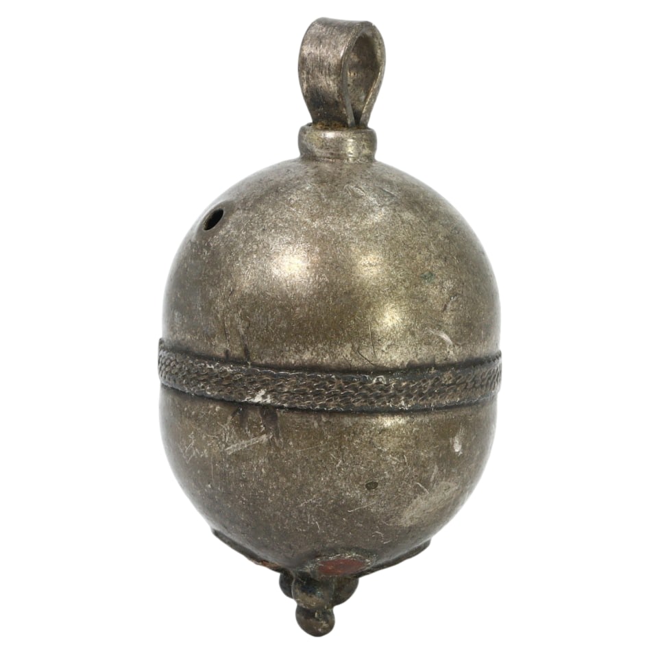 Antique Islamic Art of Intricate Pattern Jewelry Silver Bead: Antique Islamic Art of Intricate Pattern Jewelry Silver Bead