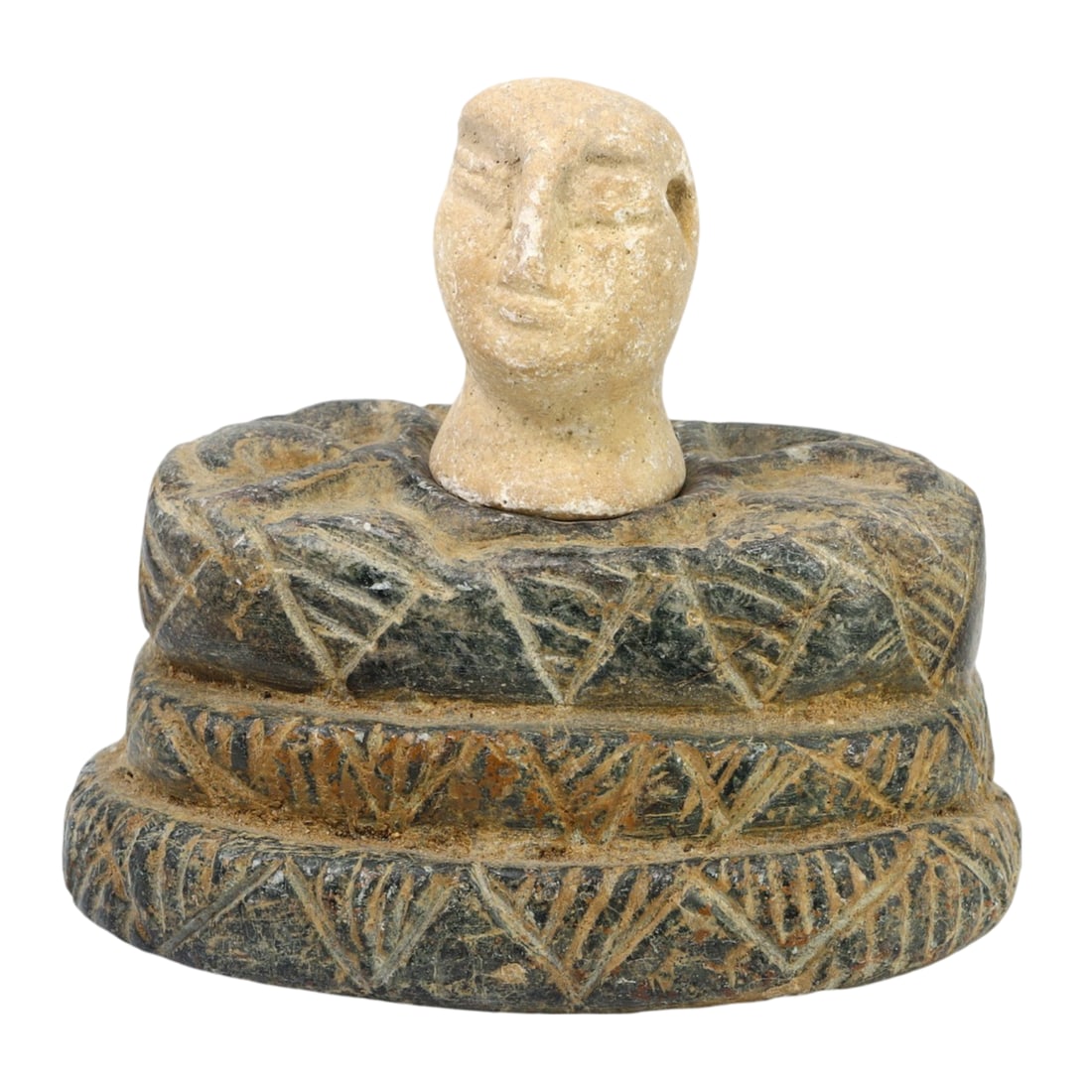 Central Asian Bactria-Margiana Idol Figure Statuette: Central Asian Bactria-Margiana Idol Figure Statuette
