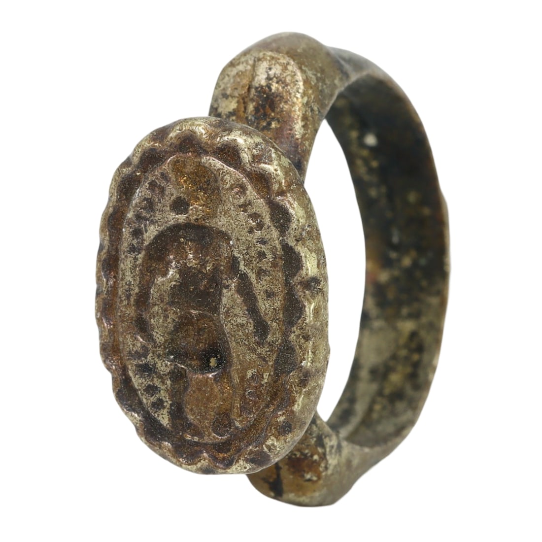 Ancient Neo-Assyrian Carved Stone Figurine, Circa 911-609 BCE (1 of 1)