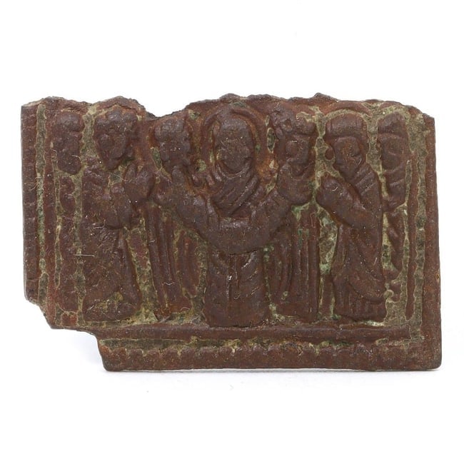 An Ancient Fragment of a Byzantine Bronze Icon (1 of 1)