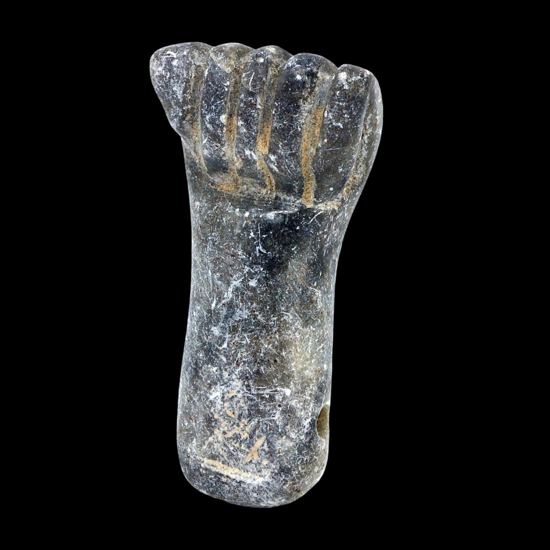 Ancient Egyptian Basalt Fist Amulet (1 of 2)