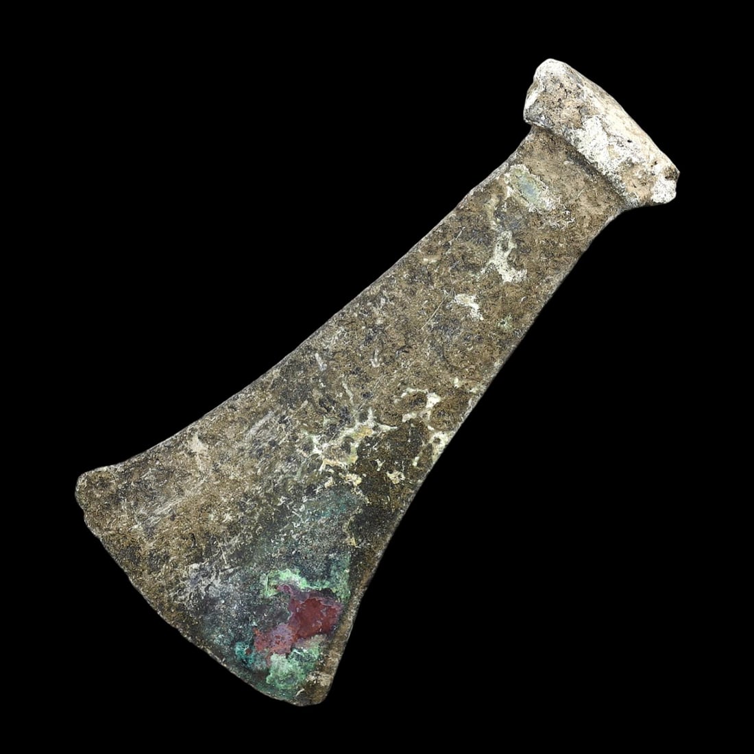 Ancient Bronze Age Tumulus Culture Bronze Chisel, 1300 B.C. - 800 B.C. (1 of 2)