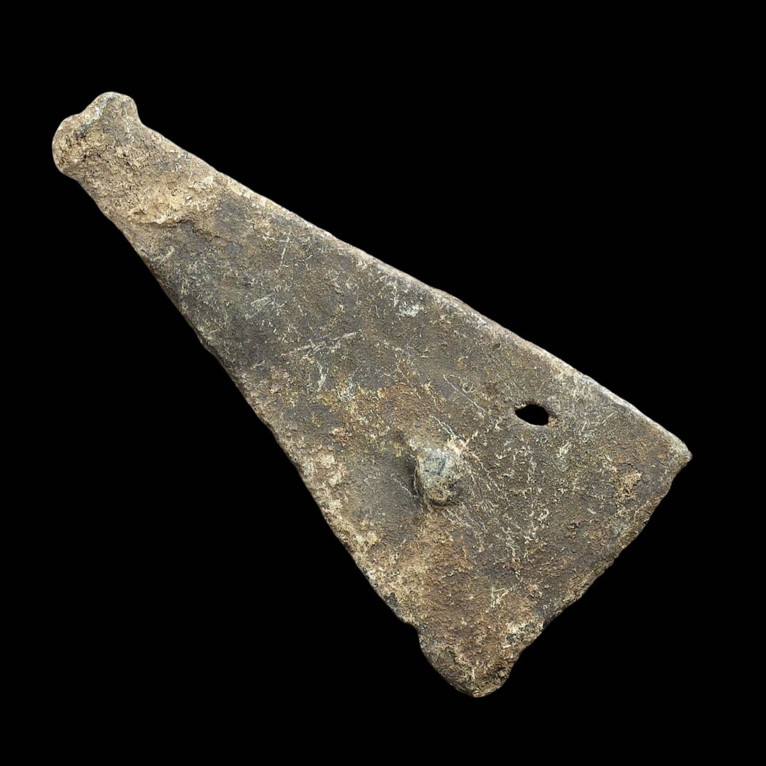 Ancient Bronze Age Tumulus Culture Bronze Chisel, 1300 B.C. - 800 B.C. (1 of 2)