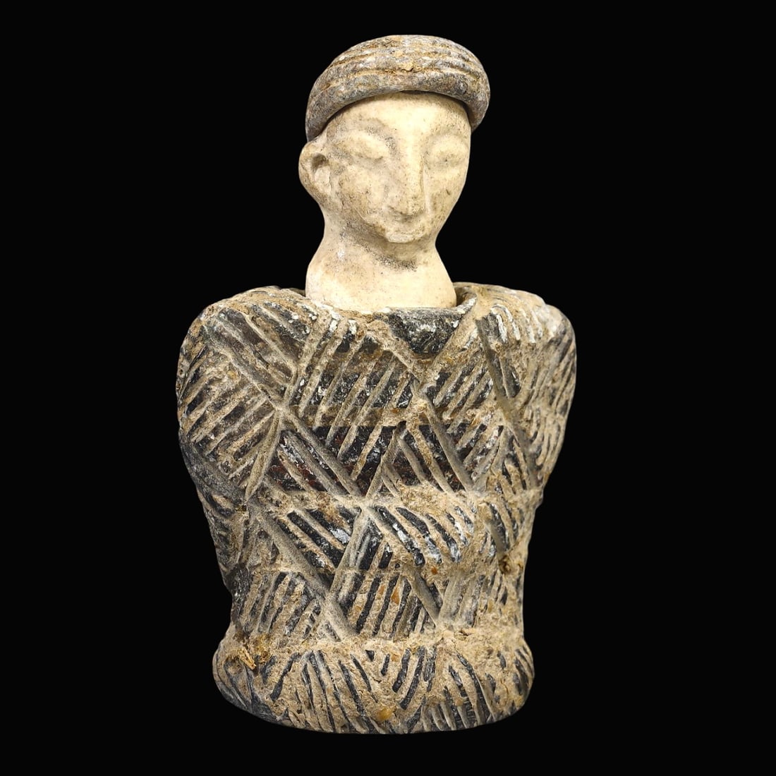 Central Asian Tribal Art Stone Carving Idol Figure Statuette (1 of 4)